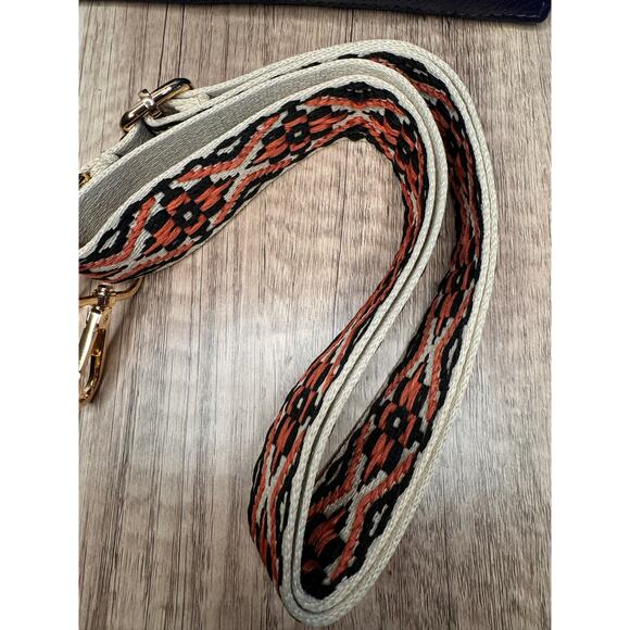 Wide Crossbody Strap Guitar Strap Woven Boho Bag Strap FAST SHIP - Picture 5 of 6